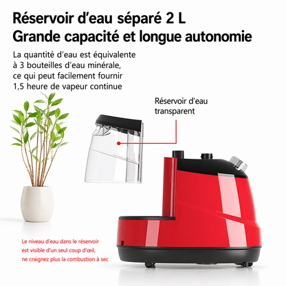 Défroisseur vapeur professionnel 2000W rapide et efficace